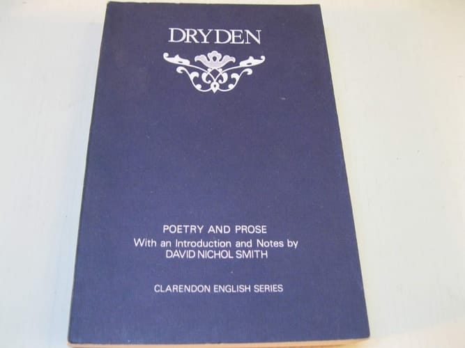 POETRY AND PROSE (CLARENDON ENGLISH S.)
