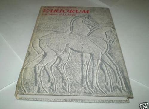 Variorum: A Greek Translation Book