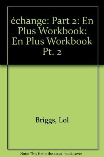 Echange: En Plus Workbook Pt. 2