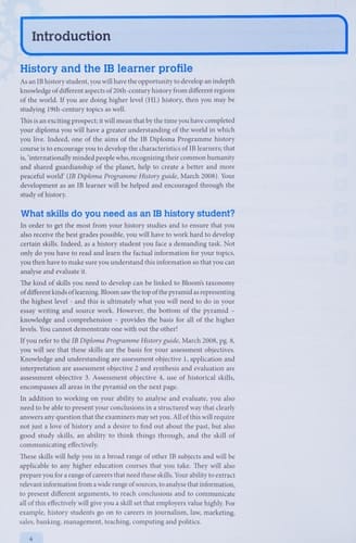 IB Skills and Practice: History