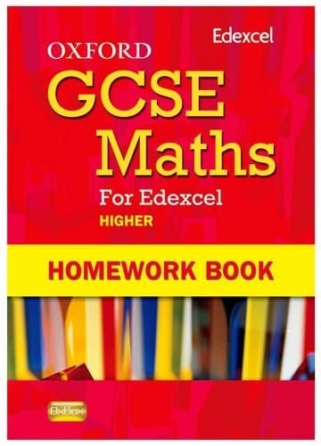 Oxford GCSE Maths for Edexcel: Homework Book Higher (B-D)
