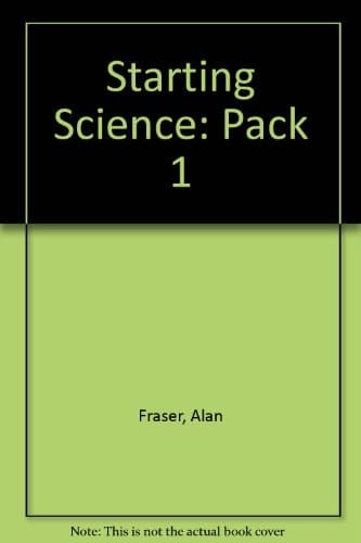 Starting Science Resource Pack 1 (Starting Science)