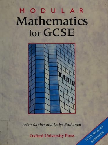 Modular Mathematics for GCSE