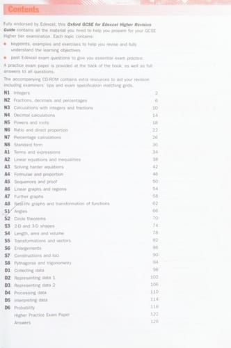 Oxford GCSE Maths for Edexcel: Higher Revision Guide