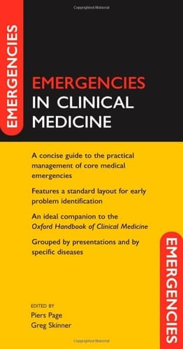 Emergencies in Clinical Medicine (Emergencies In Series)