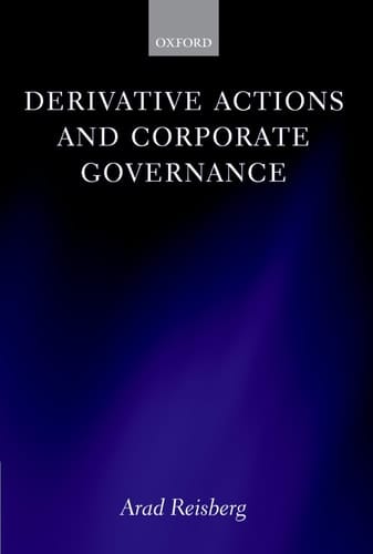 Derivative Actions and Corporate Governance