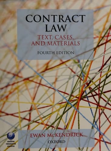 Contract Law: Text, Cases, & Materials