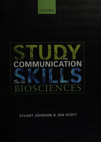 Study & Communication Skills for the Biosciences
