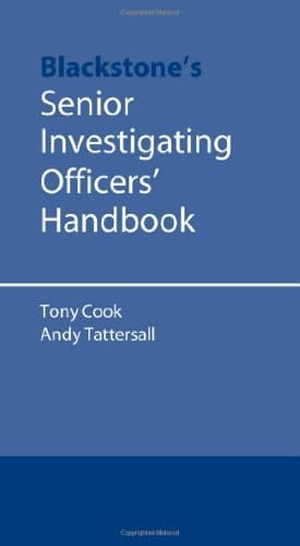 Senior Investigating Officer's Handbook