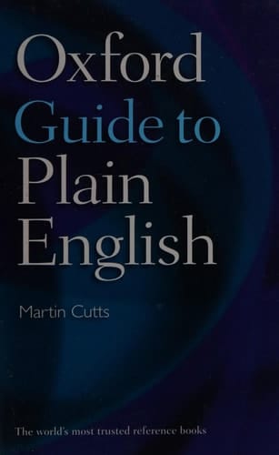 Oxford Guide to Plain English