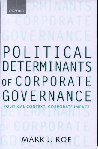 Political Determinants of Corporate Governance
