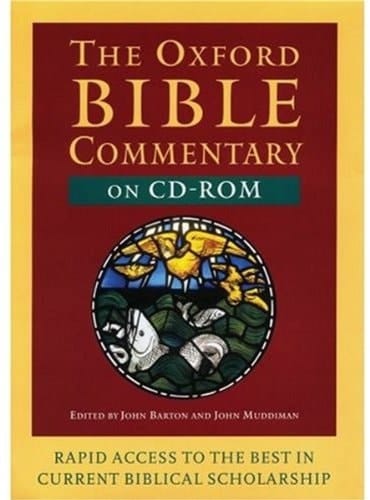 The Oxford Bible Commentary Version 1.0 on CD-ROM