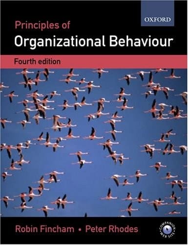 Organizational Behaviour