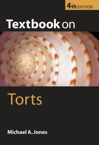 Textbook on Torts (Textbook S)