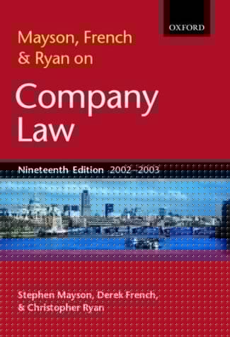 Mayson, French and Ryan on Company Law