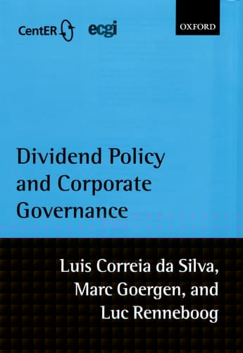 Dividend Policy and Corporate Governance