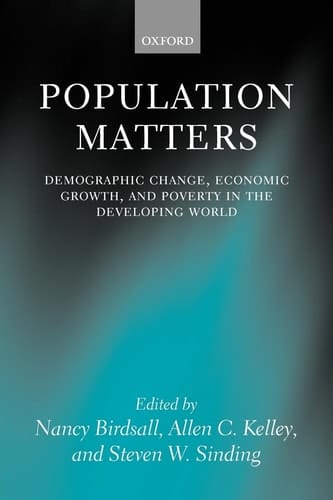 Population Matters: Demographic Change, Economic Growth and Poverty in the Developing World