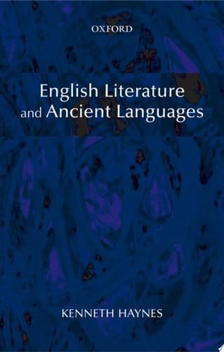 English Literature and Ancient Languages