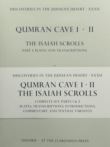 Discoveries in the Judaean Desert XXXII: Qumran Cave 1.II: The Isaiah Scrolls: Part 1 and 2 (set) (Discoveries in the Judaean Desert)
