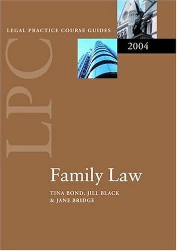 LPC Family Law (Legal Practice Course Guides)