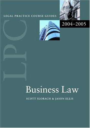 Business Law (Legal Practice Course Guides)