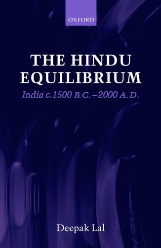 The Hindu Equilibrium: India c. 1500 B.C.-2000 A.D.