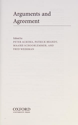 Arguments and Agreement