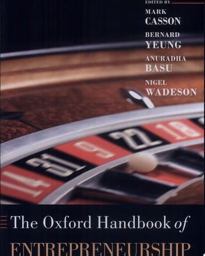 The Oxford Handbook of Entrepreneurship (Oxford Handbooks)
