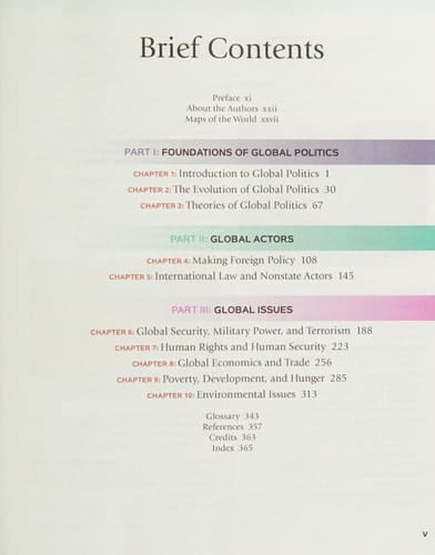 Introduction to Global Politics: Brief, 3rd Edition