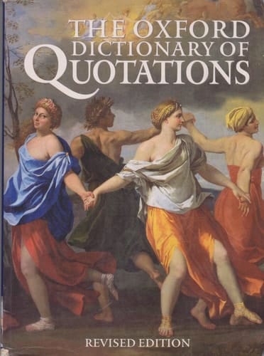 Oxford Dictionary of Quotations