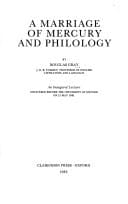 A Marriage of Mercury and Philology: Inaugural Lecture (Inaugural Lectures)
