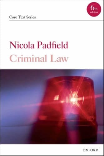 Criminal Law (Core Texts Series)