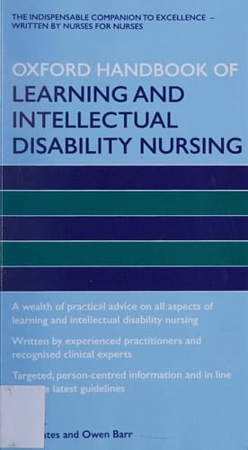 Oxford Handbook of Learning and Intellectual Disability Nursing (Oxford Handbooks in Nursing)