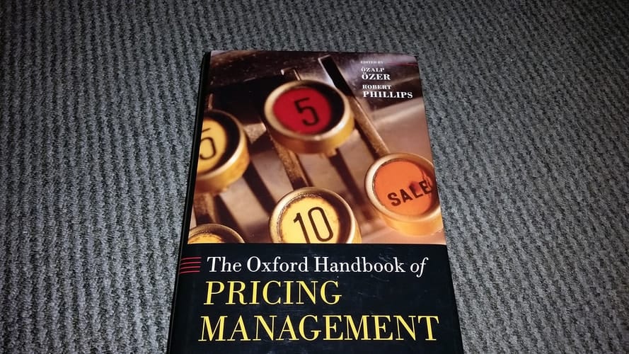 The Oxford Handbook of Pricing Management (Oxford Handbooks)