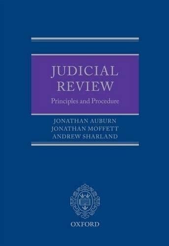 Judicial Review: Principles and Procedure