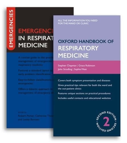 Oxford Handbook of Respiratory Medicine and Emergencies in Respiratory Medicine Pack (Oxford Handbooks Series)