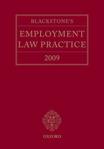 Blackstone's Employment Law Practice 2009
