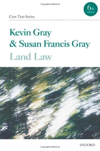 Land Law (Core Texts Series)