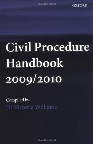 Civil Procedure Handbook 2009/2010
