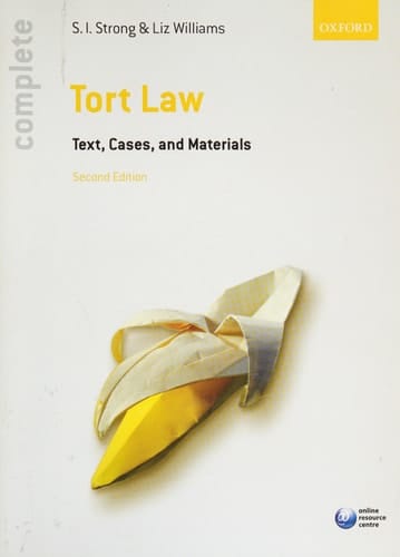Complete Tort Law: Text, Cases, & Materials