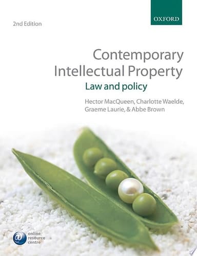Contemporary Intellectual Property: Law and Policy