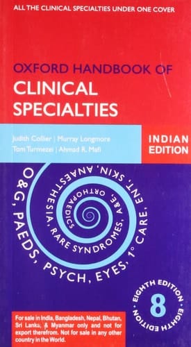 Oxford Handbook Of Clinical Specialties, 8th Edition
