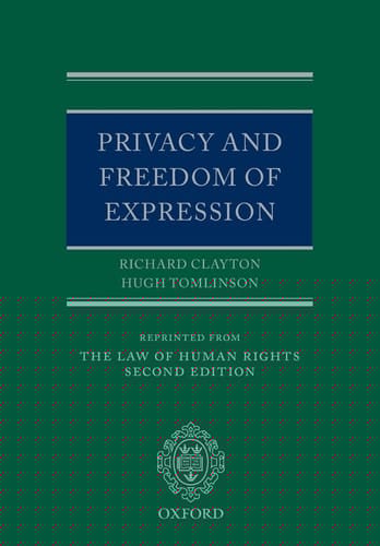 Privacy and Freedom of Expression (Law of Human Rights)
