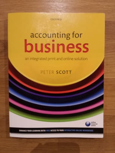 Accounting for Business: An Integrated Print and Online Solution