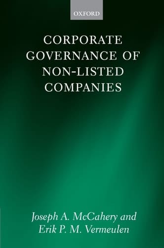 Corporate Governance of Non-Listed Companies