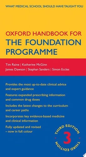 Oxford Handbook for the Foundation Programme