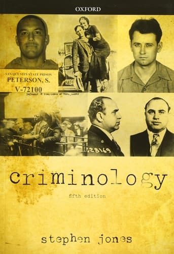[(Criminology )] [Author: Stephen Jones] [May-2013]