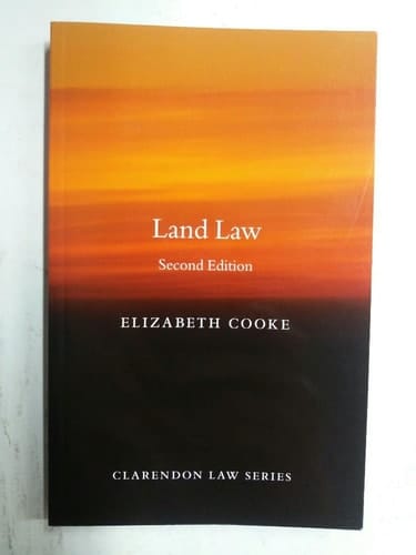 Land Law (Clarendon Law) (Clarendon Law Series)