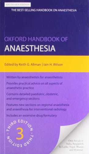 Oxford Handbook of Anaesthesia