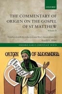 Commentary of Origen on the Gospel of St Matthew
